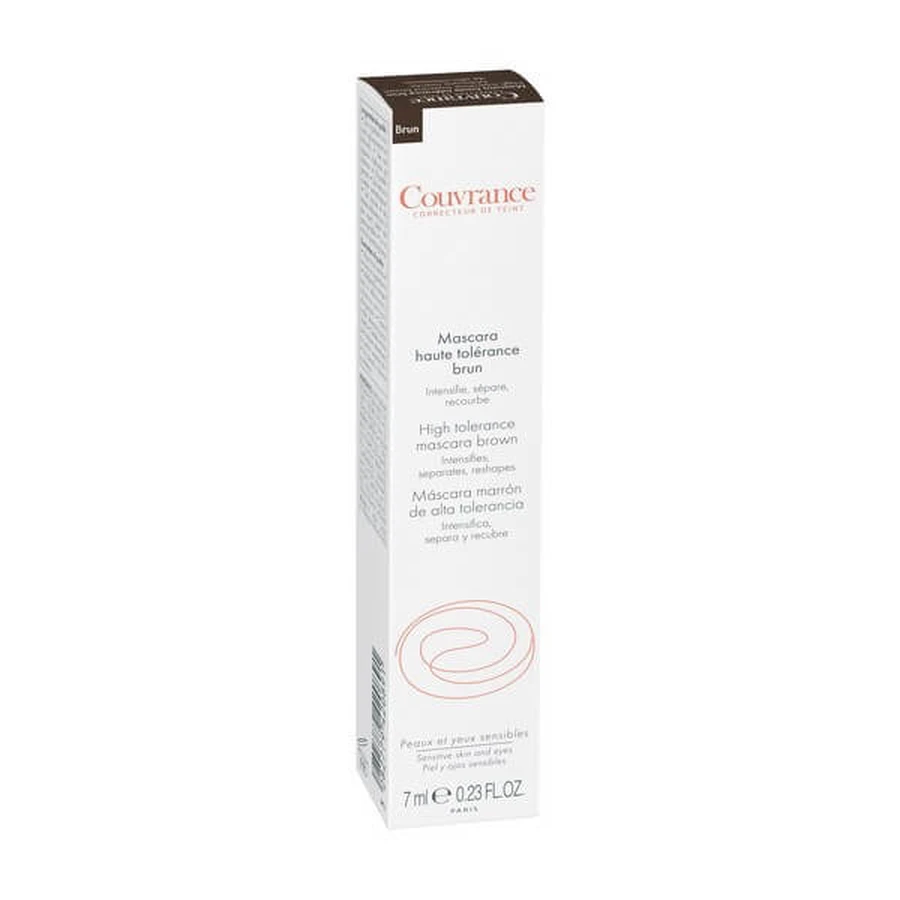 Eau Thermale Avène - Couvrance Máscara de pestañas Haute Tollérabilité Marrón 7 ml