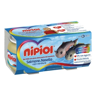 OMO NIPIOL Salmón 2x80g