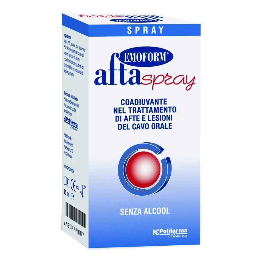 EMOFORM AFTASPRAY 15ml: ceny i cechy