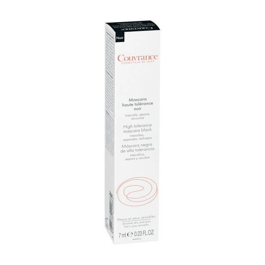 Eau Thermale Avène - Couvrance Máscara de pestañas Alta tolerancia Negra 7 ml