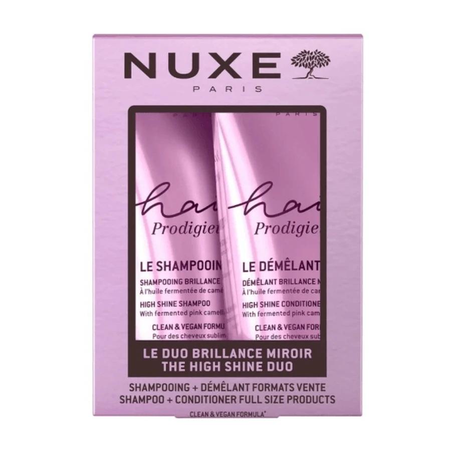 Nuxe Hair Prodigieux - Duo Shampoo + Conditioner Shiny and Detangled Hair