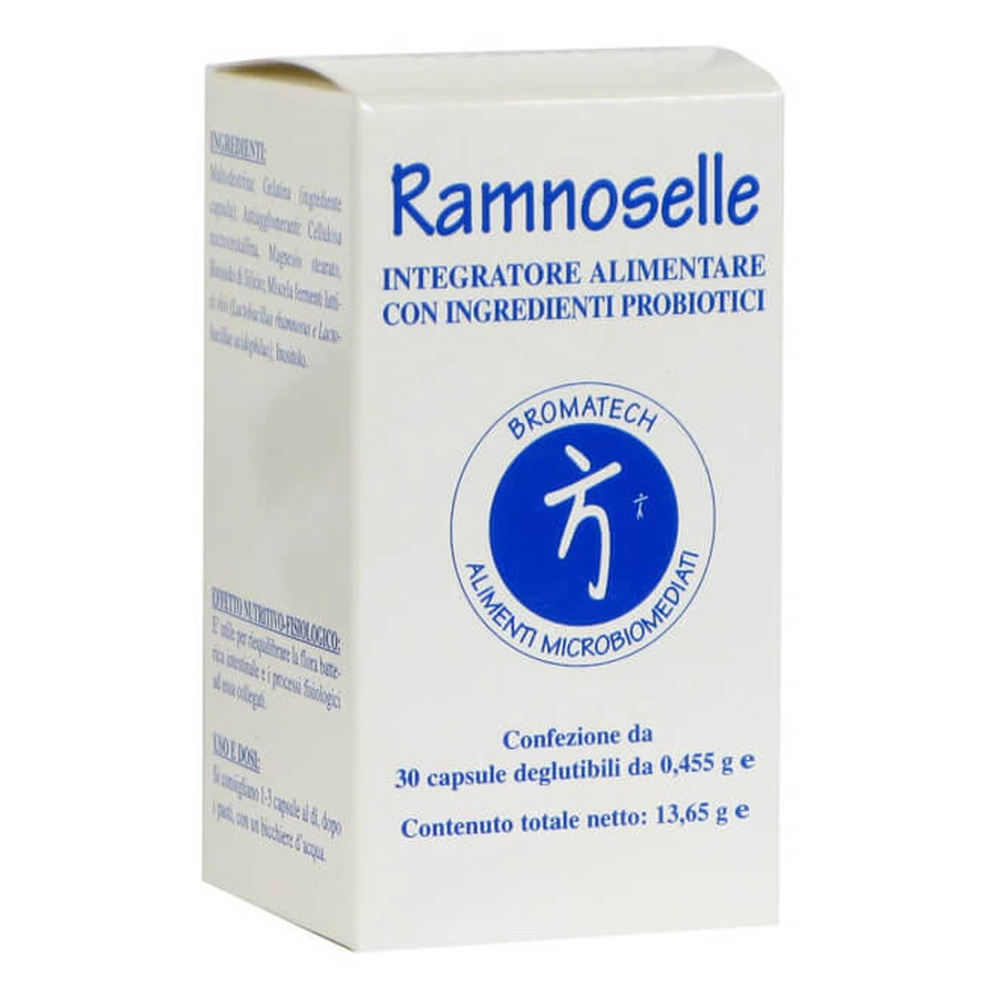 Ramnoselle Lactic Ferments Supplement for Intestinal Flora 30 Capsules