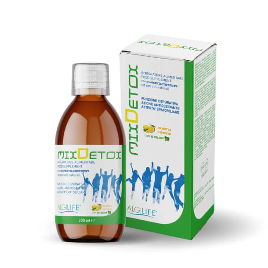 MixDetox Depuratief Supplement met NAC en Plantenextracten 300ml