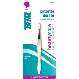 PINCE À CILS 5-40BI OBLIQ GOLD