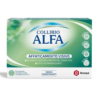 Alpha Nature Visuele Vermoeidheid Druppels 10 Monodoses 0,5ml