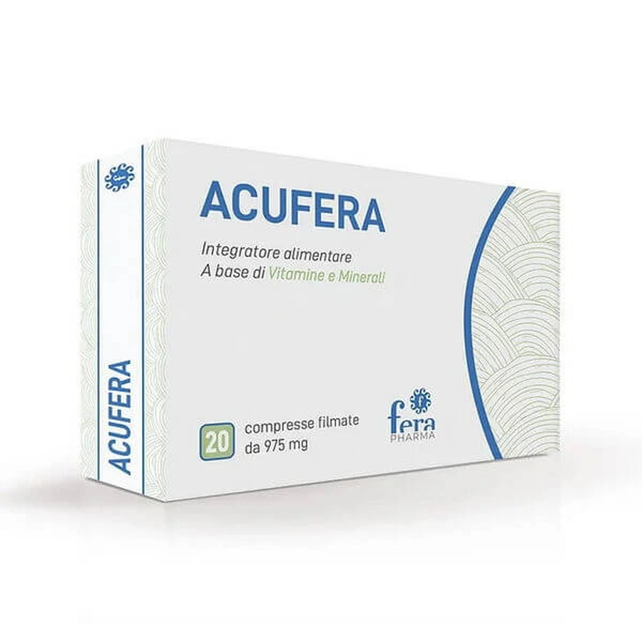 Película ACUFERA 20Cpr
