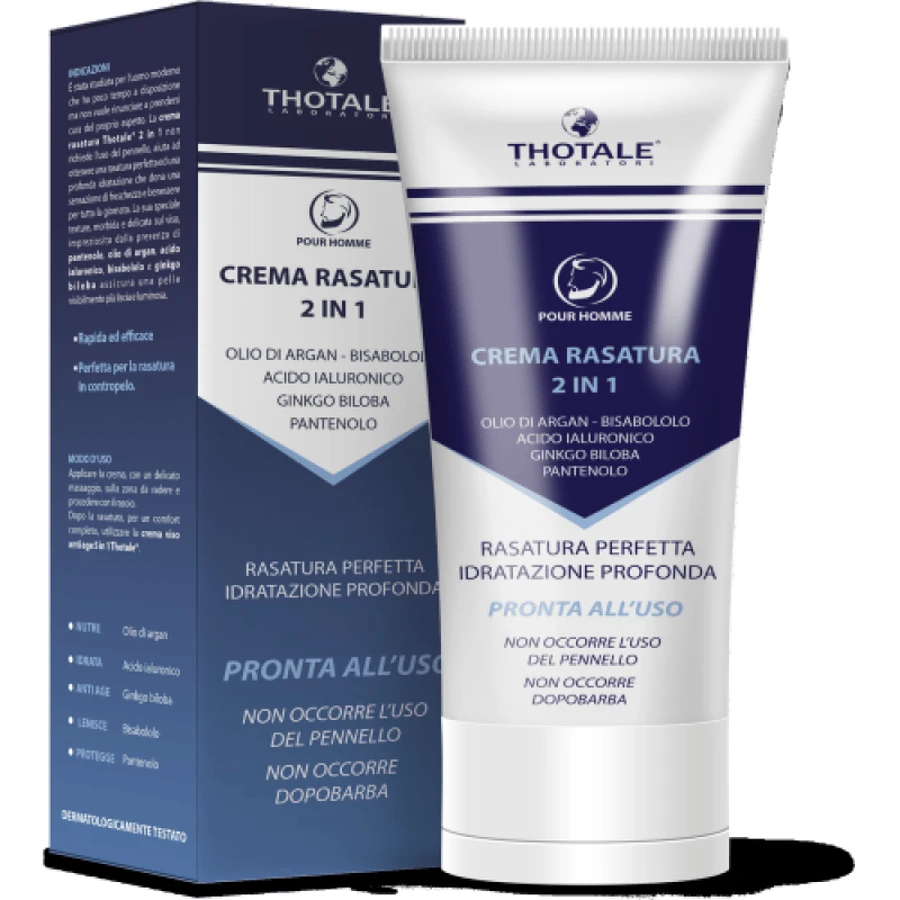 Rasiercreme 2 In 1 Thotale Pour Homme 150ml
