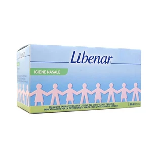 Libenar Sterile Isotonic Solution 60 5ml Single-Dose Vials for Nasal Hygiene
