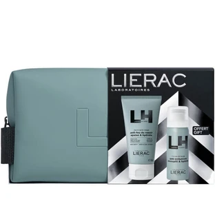 Set de Navidad Lierac para hombre after shave y espuma