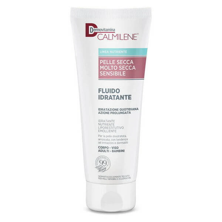 Dermovitamine Calmilene fluide hydratant pour peaux sèches 250ml