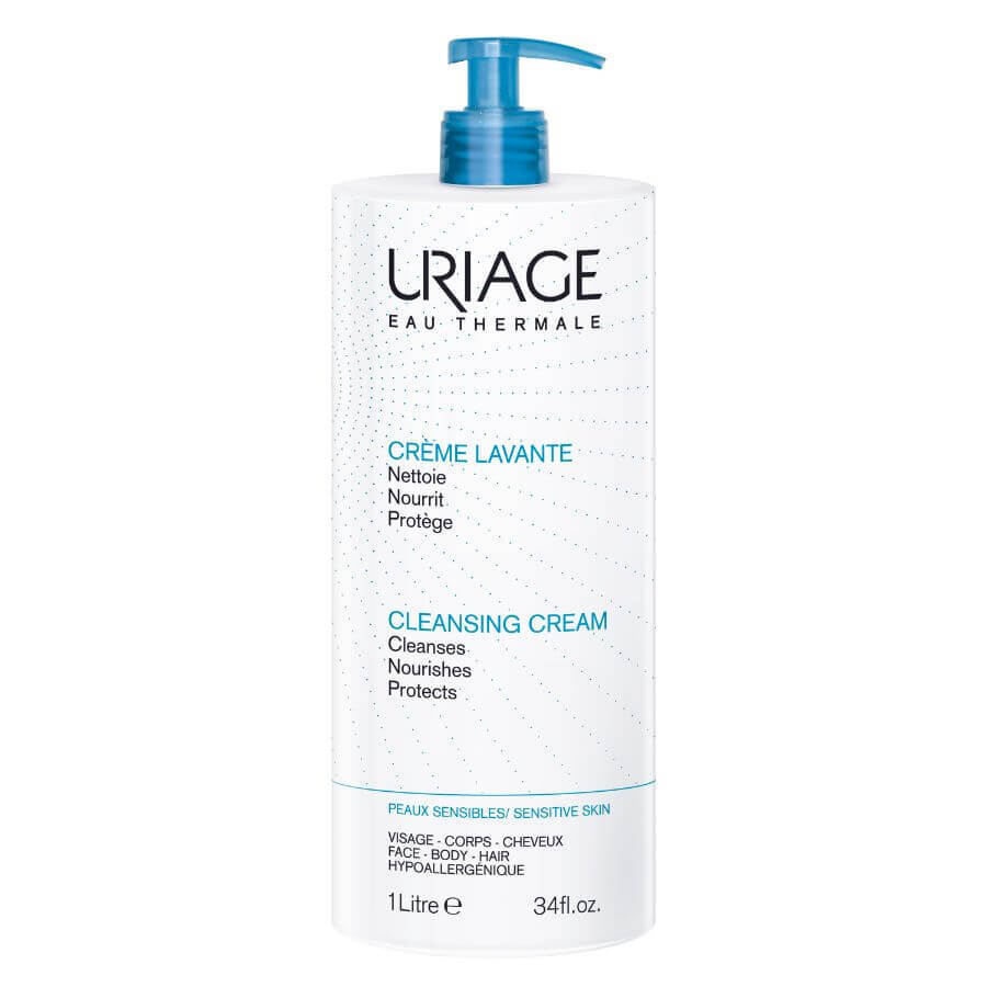 Acquista Uriage Eau Thermale - Crema Lavante Detergente Senza Sapone, 1l Uriage Eau Thermale - Crema Lavante Detergente Senza Sapone, 1l