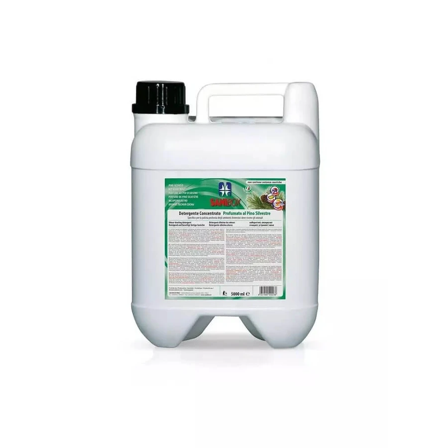 PET PROFESSIONAL SANIBOX BOTE LIMPIADOR CONCENTRADO PINO SILVESTRE 5 LT