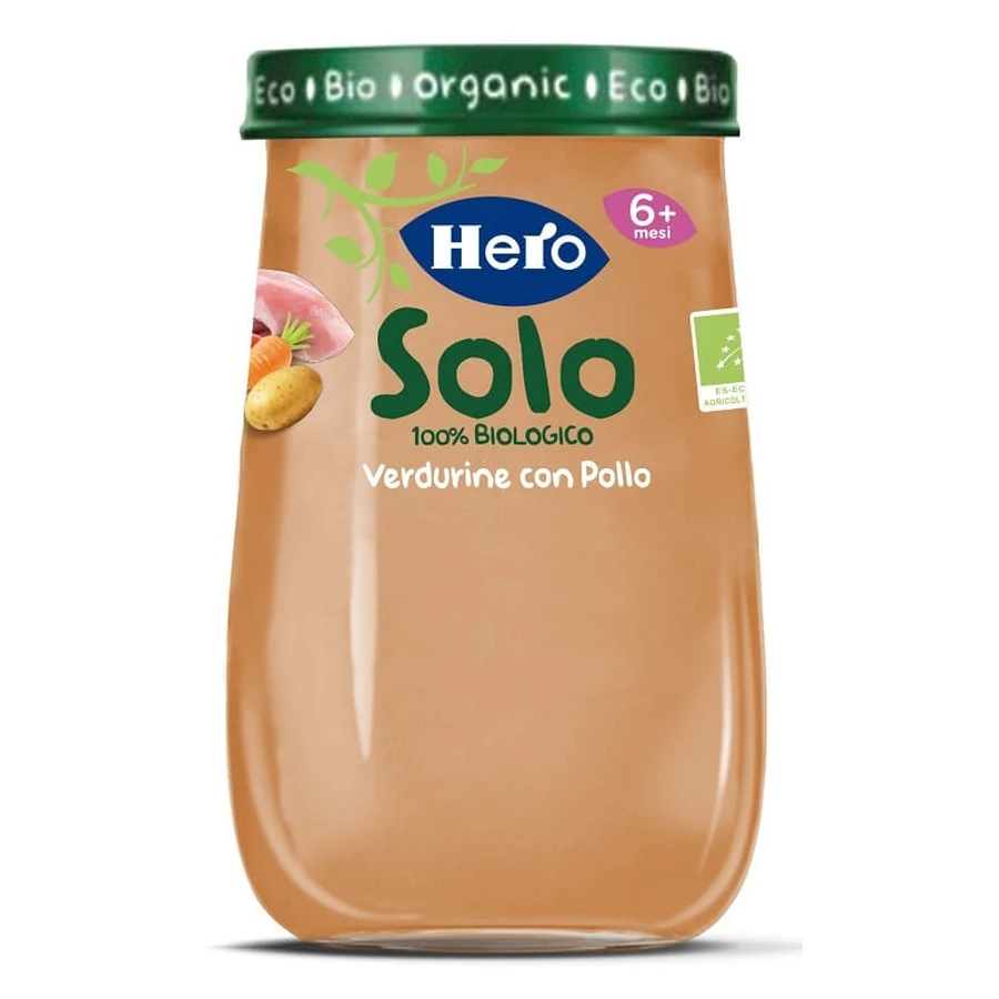 HELD ALLEEN OMOG KIP/GROENTE