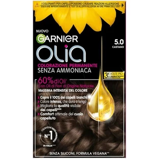 GARNIER OLIA PERMANENT COLORING 5.0 LIGHT BROWN