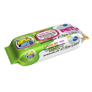 A+cure pet aloe vera wipes 100 pieces