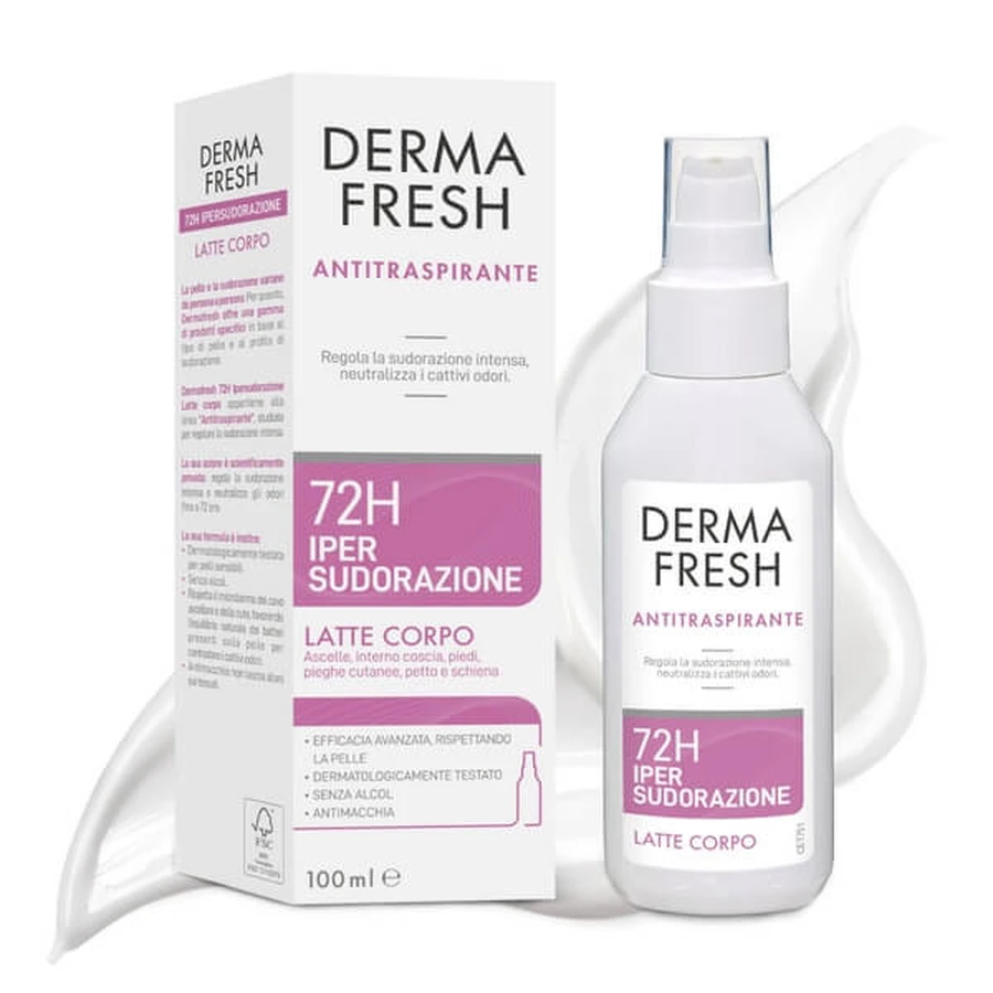 Dermafresh Hypersweat 72h lichaamsmelk 100 ml