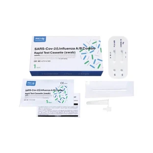 SARS-COV-2 Influenza A+B Selbsttest für Covid - 1 Abstrich