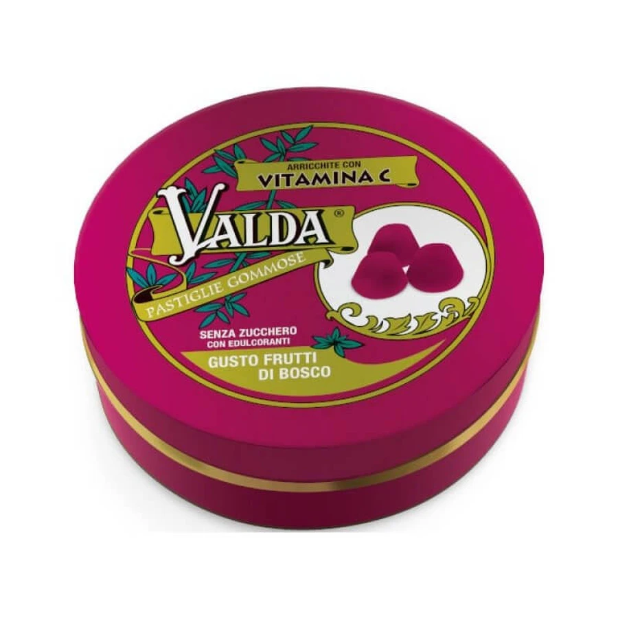 Pastillas de goma de Frutas del Bosque con Vitamina C Valda 50g