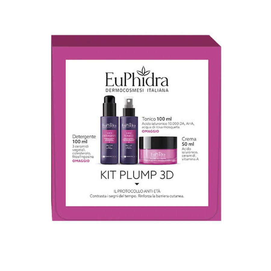 Euphidra kit plump 3D - anti-aging protocol