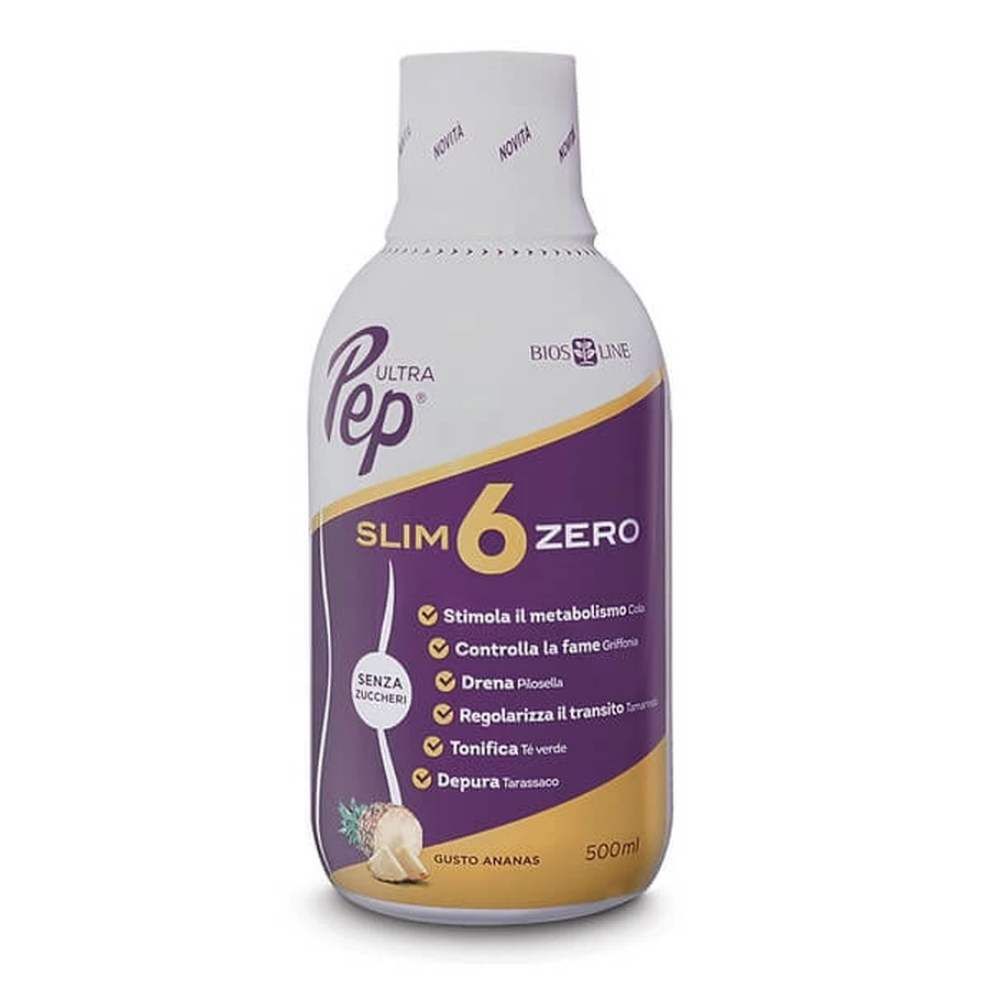 Ultra Pep Slim 6 Zero Pineapple 500ml