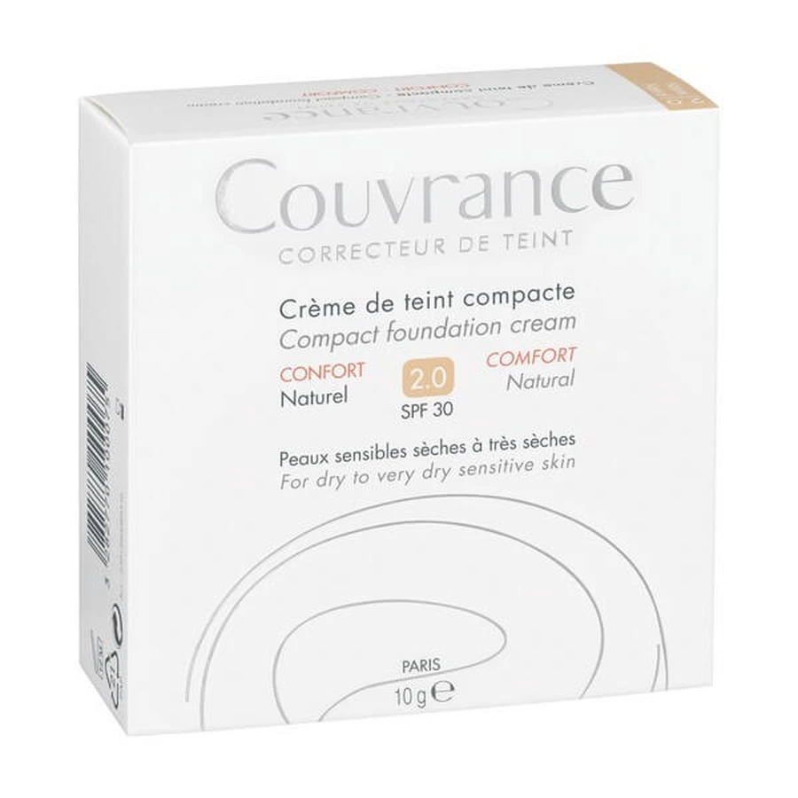 Eau Thermale Avène - Couvrance Crema Compacta Confort FPS30 Natural 10 g