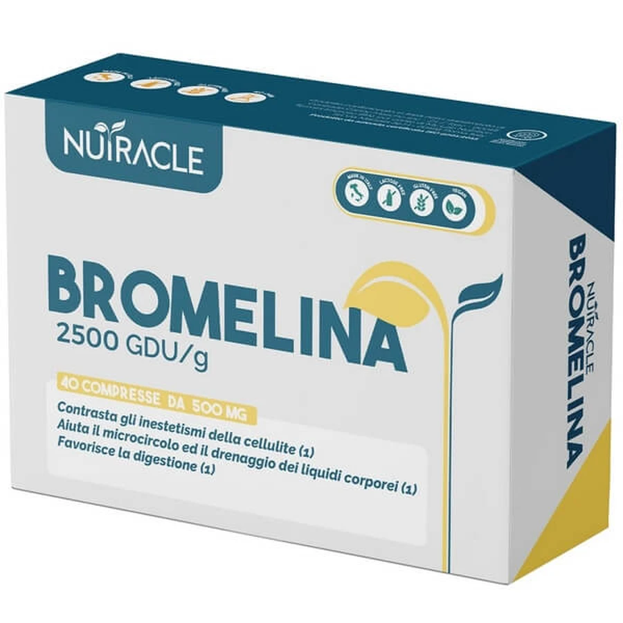 Nutracle Bromelaïne 40 Tabletten