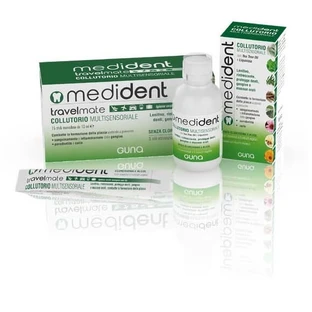 Medident Travelmate Multisensory Mouthwash 15 Single-Dose Sticks