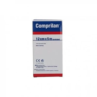 Steriel Elastisch Comprilan Compressieverband Huidkleur 12x500cm met lage rek