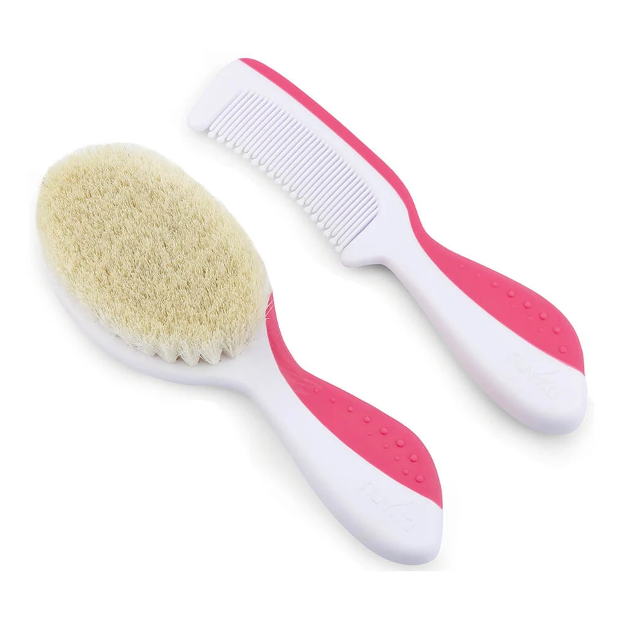 PINK HAIR BRUSH/PETT KIT