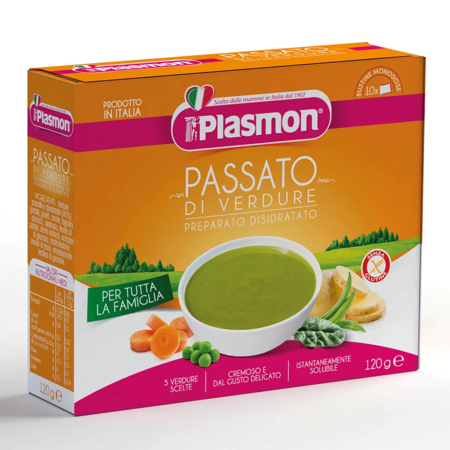 PLASMON Groentepuree 10x12g