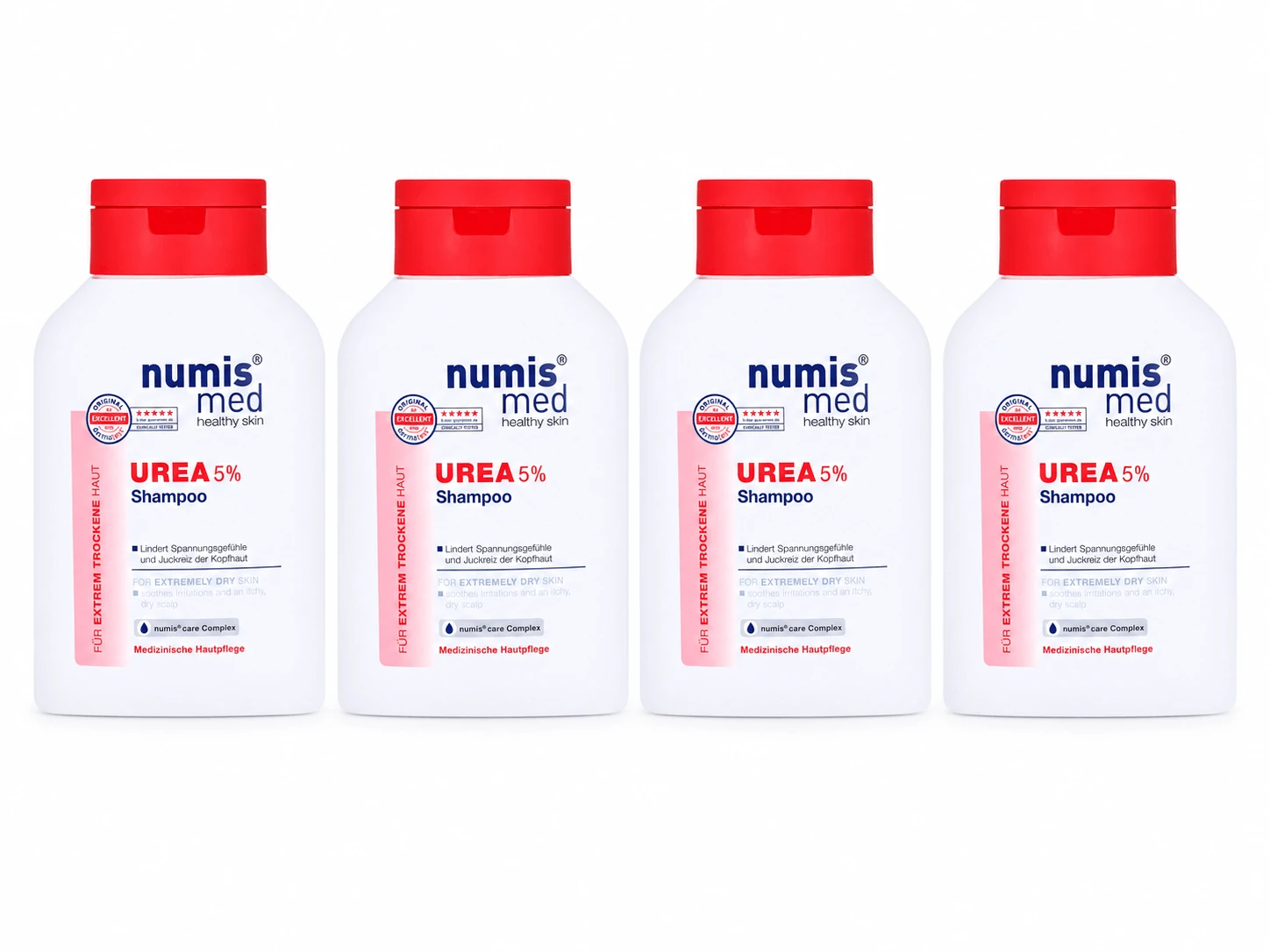 Numis med Urea 5% shampoo 4x200 ml