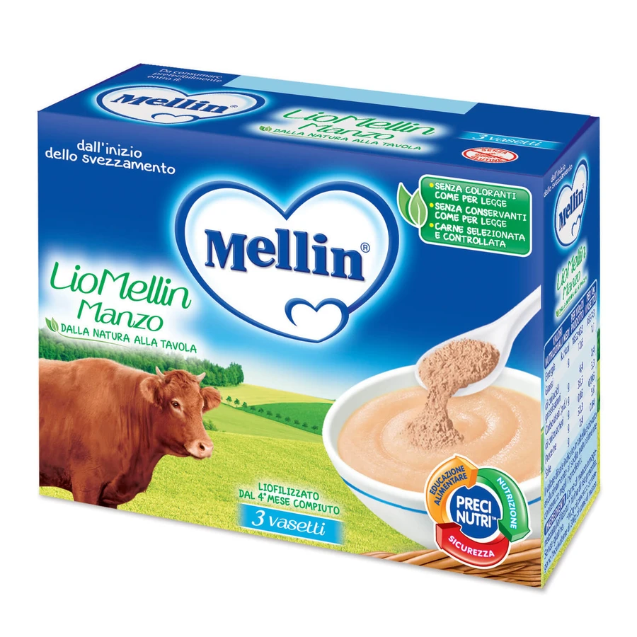 LioMellin Freeze-Dried Beef 3 Jars