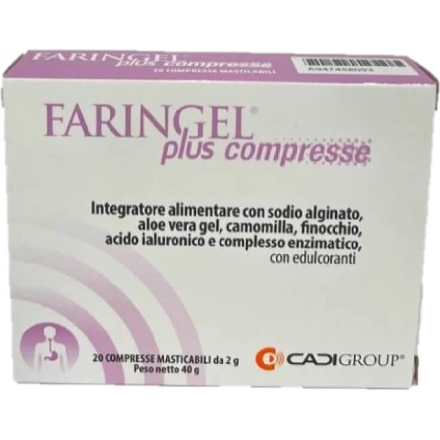 Faringel Plus CaDiGroup 20 comprimés à croquer