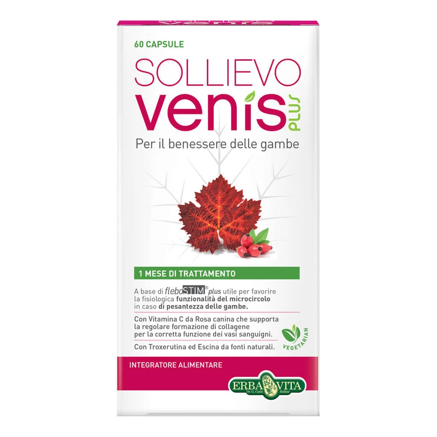 Venis Relief Plus 60 tabletten Erbavita