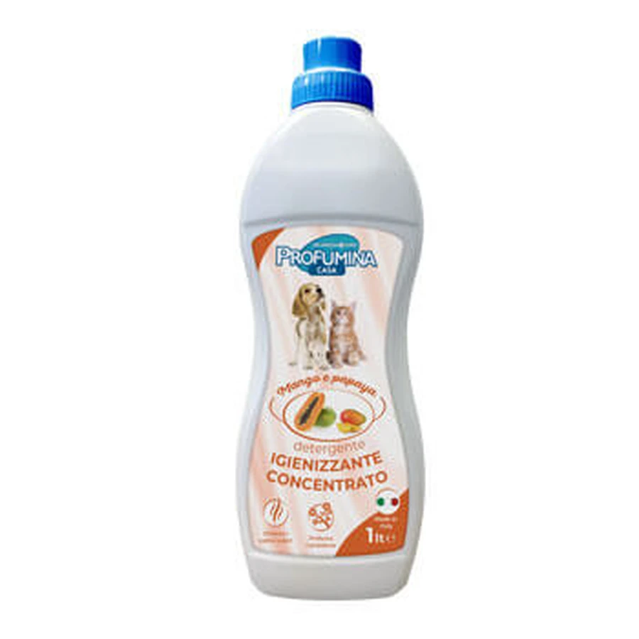LIMPIADOR DESINFECTANTE CONCENTRADO HOME FRAGRANCE MANGO Y PAPAYA 1 LT