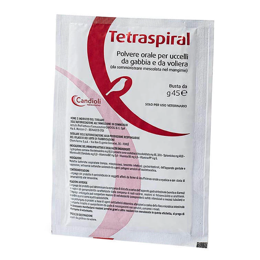 Tetraspiral Sachets 45g Candioli