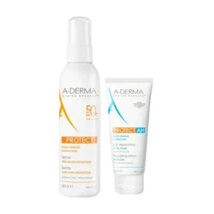 A-Derma Protect Spray SPF50+ 200ml + Protect Ah After-Sun Milk 100ml