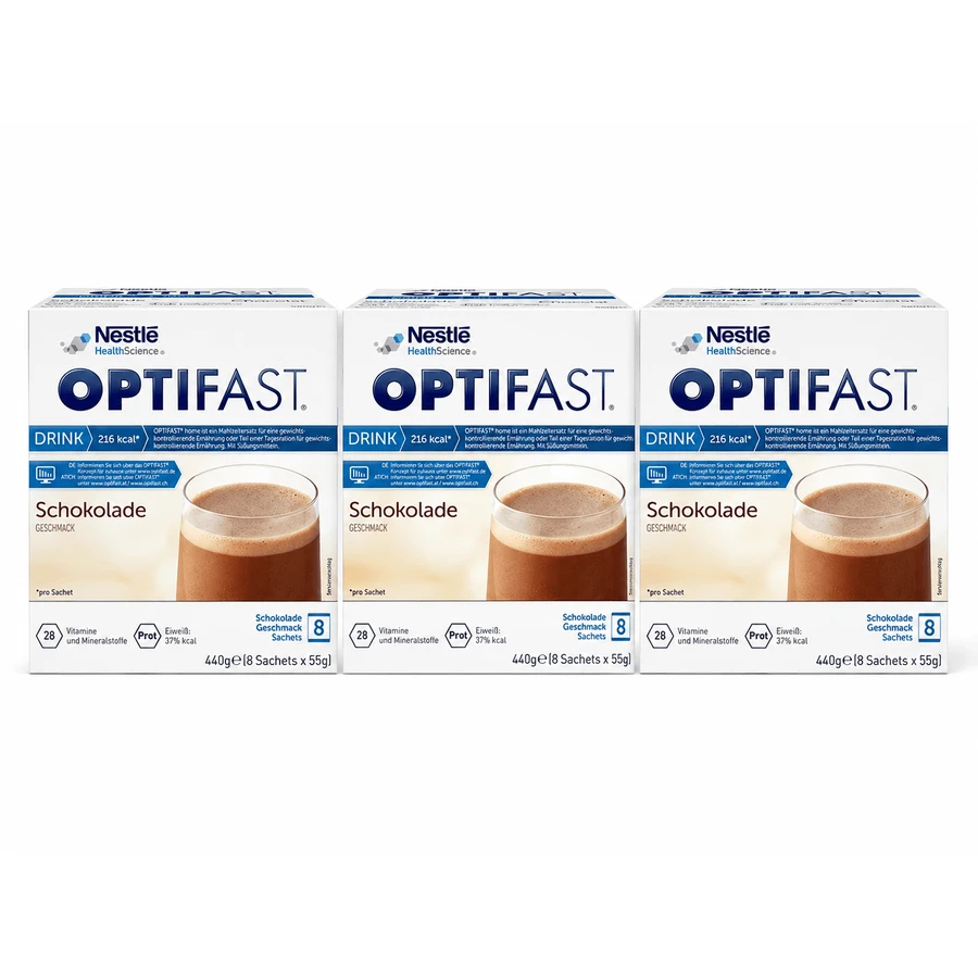 OPTIFAST Chocoladedrank 3x8 stuks