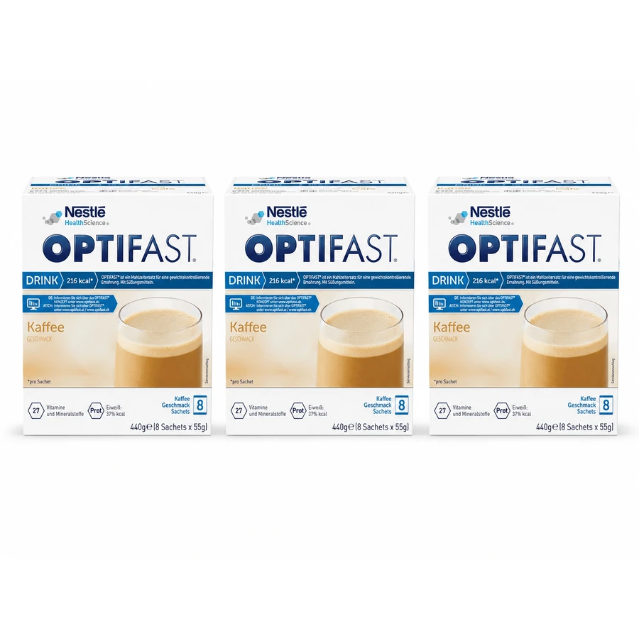 OPTIFAST Coffee Drink 3x8 pcs