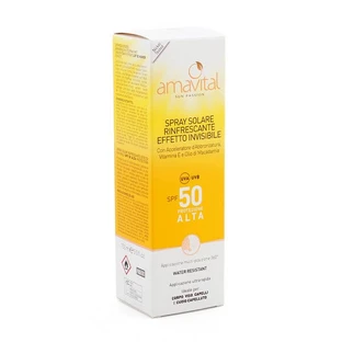 Amavital zonnespray onzichtbaar effect SPF 50 150 ml
