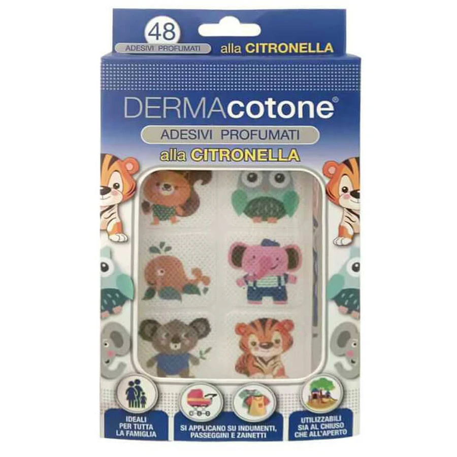 DERMACOTTON ADHESIVES CITRON48PCS