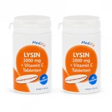 Lysine 1.000 Mg+vitamin C tablets MediF 2x60 capsules