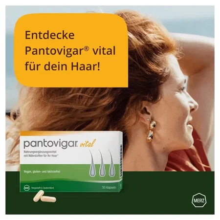 Pantovigar Vital Haar Nährstoffkapseln 2x60 Kapseln