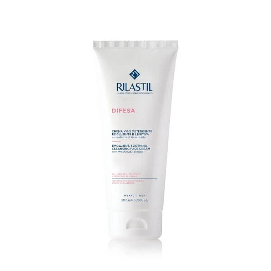 Rilastil Defense Crema facial limpiadora emoliente y calmante