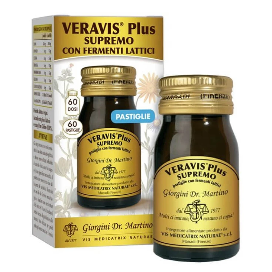 Veravis Plus Supreme with Lactic Ferments Dr.Giorgini 60 Tablets