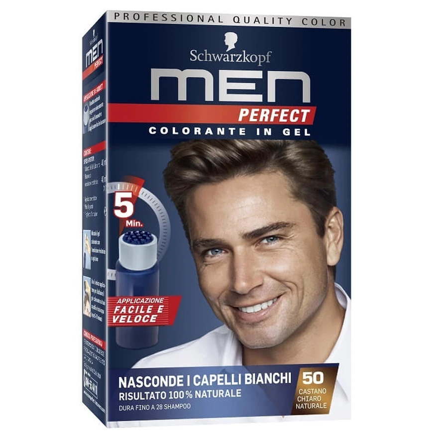 MEN PERFECT 50 LIGHT BROWN NATU