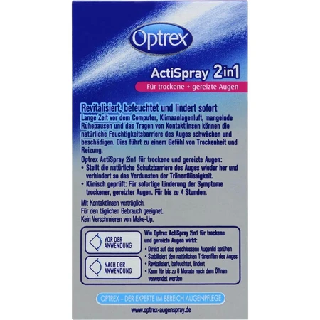 Optrex ActiSpray 2in1 eye spray 2x10 ml