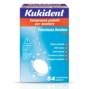 Kukident Cleanser Blijvende Frisheid 54 Tabletten