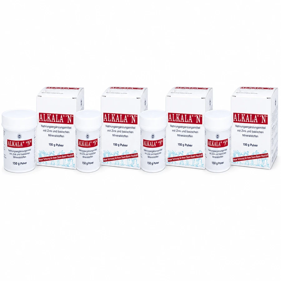Alkala N Polvo para solución 4x150 g