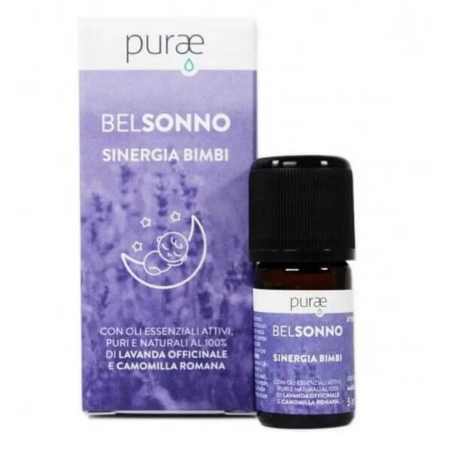 Purae Belsonno Baby Synergy Nieuwe Formule 5 Ml